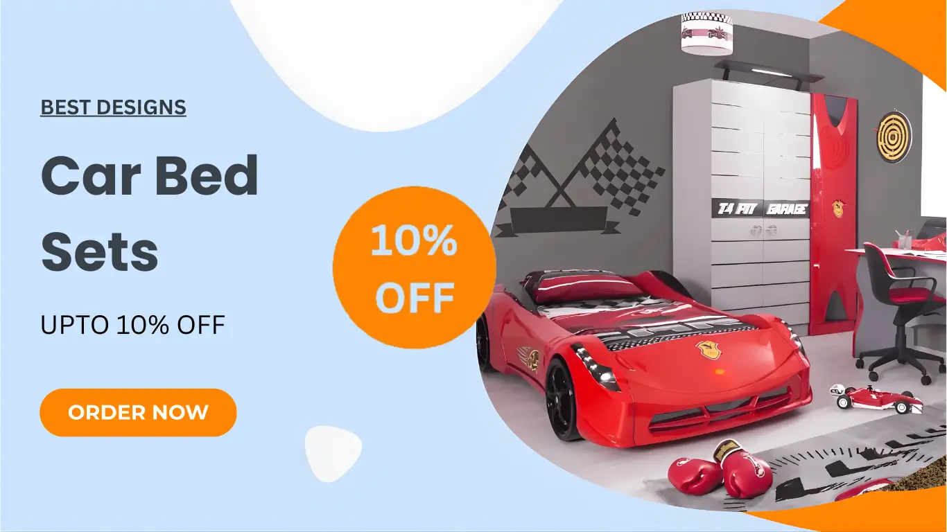 car bedroom set banner